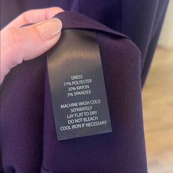 Jessica Howard purple dress size 16W NWT - Picture 4 of 4